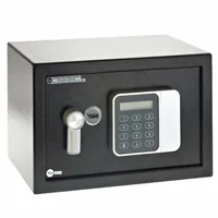 Yale Tresor Value Safe Gäste S, 8.6 l - Widerstandsfähigkeit: Keine Angabe - Schlossart: Tastencode - Nutzinhalt Gesamt: 8.6 l - Detailfarbe: Schwarz - Verwendung Tresor: Möbeltresor - Anzahl Bolzen: 1
