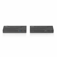 LINDY 150m Cat.6 HDBaseT KVM Extender, HDMI 4K60, USB 2.0IR