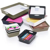 Rotho 1112708853 storage box Storage tray Rectangular Polypropylene (PP) Anthracite