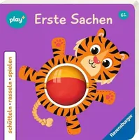 play+ Bilderbuch schütteln, rasseln, spielen: Erste Sachen - Thema: Bilderbuch - Sprache: Deutsch - Altersempfehlung ab: 6 Monaten - Einband: Pappe - Anzahl Seiten: 12 - Altersgruppe: Kleinkinder