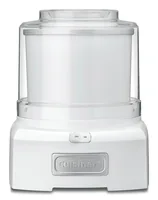 Cuisinart Glacemaschine ICE21E 1.4 l, Weiss - Glacesorte: Frozen Yoghurt - Sorbet - Füllmenge: 1.4 l - Nachfüllöffnung: Keine Angaben - Detailfarbe: Weiss