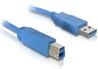 DELOCK USB3.0 Kabel A -> B StSt 2.00m blau