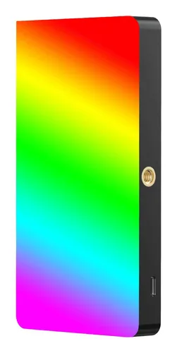 Ulanzi Videoleuchte LED RGB LT002 - Farbtemperatur Kelvin: 2500 bis 9000 K - Lichtfarbe: RGB - farbig - Leuchtenfarbe: Weiss