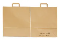 ELCO Tragetasche 45x15x49cm 7010106.25 mit Henkel, braun 50 Stück