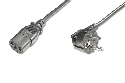 Digitus AK-440109-008-S power cable Black 0.75 m C13 coupler IEC C13