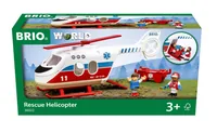 BRIO BRIO World Rettungshubschrauber - Kategorie: Fahrzeuge & Anhänger - Altersempfehlung ab: 3 Jahren - Material: Holz - Kunststoff - Nachhaltigkeit: FSC®