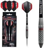 Karella Dartpfeile Steeldart Commander 23g, 3 Stück – Silber - Nachhaltigkeit: Nicht angegeben - Dart Art: Steel Dart - Detailfarbe: Silber - Material: Metall - Gewicht: 23 g