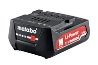 Metabo Akku 12 V - 2.0 Ah - Akkutyp: Lithium-Ion (Li-Ion) - Akkusystem: Keine - Zubehörtyp: Akku - Akkukapazität: 2 Ah - Spannung: 12 V - Kapazität Wattstunden: 24 Wh