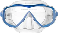 CRESSI Tauchmaske Estrella Clear/Blue - Detailfarbe: Blau - Transparent - Zielgruppe: Erwachsene - Produkttyp: Tauchmasken - Material: Glas - Polycarbonat (PC) - Silikon - Schuhgrösse (EU): Keine