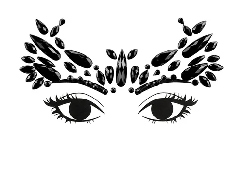 PartyDeco NDT4-010 Face Jewellery Female 1 pair(s)