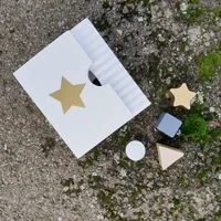 JABADABADO Sortierbox W7155 weiss 10x15x15cm