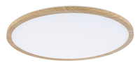 Paulmann LED Panel Atria Shine Backlight Holzoptik - Dimmbar: nicht dimmbar - Lichtfarbe: Warmweiss - Farbtemperatur Kelvin: 3000 K - Leuchtenfarbe: Holzoptik - Lichtausbeute: 127.3 lm/W - Gesamtleistung: 22 W