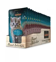 Leonardo Cat Food Nassfutter Kitten Geflügel, 85 g - Tierbedürfnis: Wachstum & Trächtigkeit - Haut & Fell - Geschmacksrichtung: Geflügel - Zertifikate: Keine Zertifizierung - Fleischsorte: Geflügel - Packungsgrösse: 85 g - Futtereigenschaft: Getreidefrei 