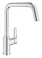 GROHE Küchenarmatur Start 3/8, Messing, U-Auslauf - Montage: Einlochmontage - Produktfamilie: Start - Ausziehbare Brause: Nein - Ausführung: Einhebelmischer - Anschlussmass: 3/8 - Anschlussart: Niederdruckarmatur (3 Anschlüsse)