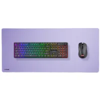 Trust Gaming-Mausmatte GXT 759P XXL Lila - Tiefe: 400 mm - Breite: 900 mm - Detailfarbe: Lila - Form: Eckig - Höhe: 3 mm - Handgelenkauflage: Nein