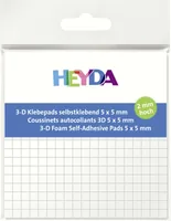 Heyda Klebepad 361 Stück, Weiss - Geeignete Oberflächen: Universal - Packungsgrösse: 361 Stück - Detailfarbe: Weiss - Art: Klebepad