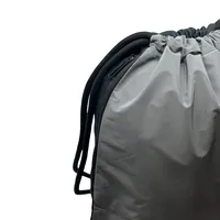 Racoon Turnsack XL Reflektierend - Volumen: 15 l - Motiv: Ohne Motiv - Detailfarbe: Silber - Grau