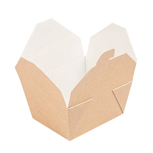 Weita Menübox 780 ml, 50 Stück - Detailfarbe: Braun - Materialtyp: Papier - Material: Pappe - Verpackungseinheit: 50 Stück