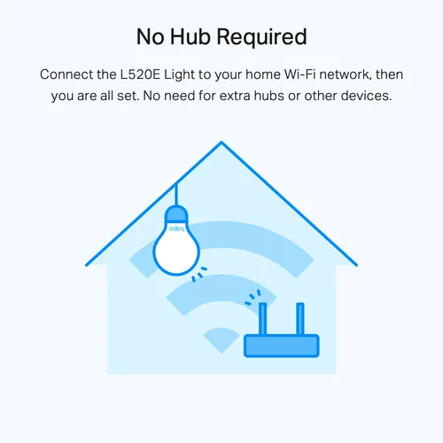 TP-Link Leuchtmittel Tapo L520E 1 Stück - Lampensockel: E27 - Farbtemperatur Kelvin: 4000 K - Aussenanwendung: Nein - Gesamtleistung: 8 W - Leuchten Kategorie: Leuchtmittel - Lichtfarbe: Kaltweiss/Tageslichtweiss (KW)