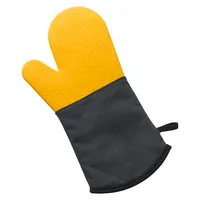 Lurch Küchenhandschuh Gelb/Schwarz - Grösse: One-Size - Detailfarbe: Gelb - Schwarz - Material: Silikon - Anwendungsbereich: Küche