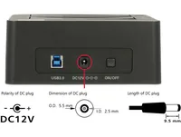Dual Dockingstation für 2 x SATA HDD / SSD