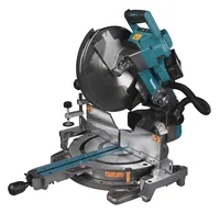Akku-Kapp-und Gehrungssäge LS003GZ01, 40Volt + Funk Adapter, Kapp- und Gehrungssäge (blau, Bluetooth, ohne Akku und Ladegerät)