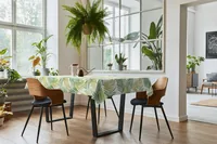 d-c-fix Tischdecke PVC-free Rain Forest 150 cm x 220 cm, Grün - Material: Polyester (PES) - Produktart: Tischdecke - Motiv: Wald - Detailfarbe: Grün - Breite: 150 cm - Länge: 220 cm