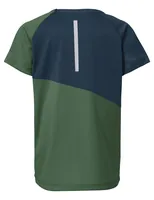 VAUDE Unisex Moab T-Shirt II woodland Grün, 122-128 - Farbe: Grün - Detailfarbe: Grün - Nachhaltigkeit: bluesign® - Grüner Knopf - Zielgruppe: Unisex - Altersgruppe: Kinder - Produkttyp: T-Shirt