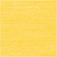 Rico Design Häkel- und Strickgarn Essentials Crochet 50 g, Gelb - Detailfarbe: Gelb - Garn-Art: Häkel- und Strickgarn - Set: Nein