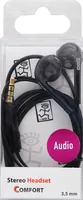 2GO In-Ear Stereo-Headset ""Comfort"" - schwarz
