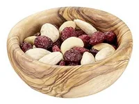 APS Schale Olive 10 cm x 4 cm - Unterteilungsmöglichkeit: Optional - Material: Holz - Detailfarbe: Braun - Set: Nein - Form: Oval