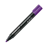 Staedtler Permanent-Marker Lumocolor 352 Violett, permanent - Strichstärke: 2 mm - Verpackungseinheit: 1 Stück - Oberfläche: CD/DVD - Karton - Stein - Glas - Papier - Set: Nein - Detailfarbe: Violett - Eigenschaft-Stift: Permanent