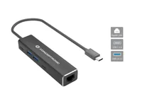 CONCEPTRONIC Adapter USB-C3.2->GbE2xC2xA 5Gbs 0.14m sw