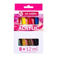 Talens Acrylfarbe Art Creation 8er Set, Mehrfarbig - Art: Acrylfarbe - Detailfarbe: Mehrfarbig - Set: Ja - Verpackungseinheit: 8 Stück