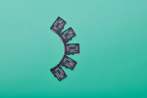 KINGSTON 256GB -  micSDXC -  Canvas -  Select -  Plus -  Gen3 -  150R -  A1 -  Single -  Pack -  w/o ADP