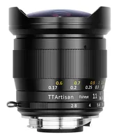 TTArtisan 11mm F2.8 Fisheye Lens MILC Wide fish-eye lens Black