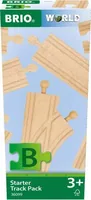 BRIO BRIO World Starter Track Pack - Kategorie: Schienen & Weichen - Altersempfehlung ab: 3 Jahren - Material: Holz - Eigenschaften: Zertifikat - Zertifikate: FSC