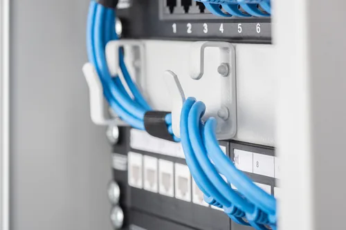 DIGITUS Rangierpanel 1HE 10 254mm 3x Ringe grau