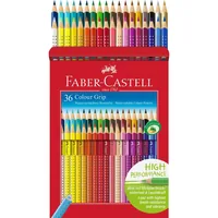 FABER-CASTELL Farbstifte Colour Grip 112442 36er Kartonetui