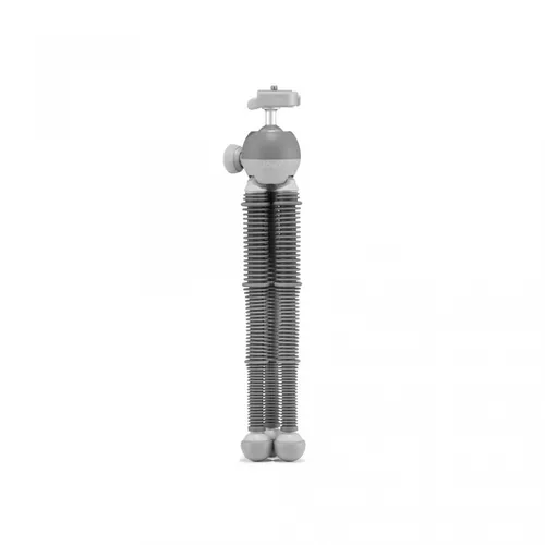 Joby Tischstativ PodZilla Large - Höhenverstellbar: Nein - Detailfarbe: Grau - Material: Aluminium - Gummi - Plastik - Stativ-Bauart: Tischstativ - Stativgewinde: 1/4'' - Stativ-Ausstattung: Kugelkopf - Schnellwechselplatte - Stativgewinde