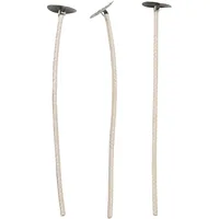 Creativ Company Kerzendocht 10 cm 50 Stück - Packungsgrösse: 50 Stück - Höhe: 0.2 cm - Länge: 10 cm - Detailfarbe: Weiss - Produkttyp: Kerzendocht