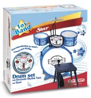 Bontempi Musikinstrument Schlagzeug mit Tutor - Produkttyp: Schlagzeug - Altersempfehlung ab: 3 Jahren - Nachhaltigkeit: Nicht angegeben
