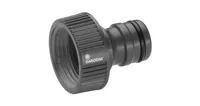 GARDENA Hahnverbinder 26,5 mm (G 3/4), Wasserhahn 33,3 mm (G 1) - Material: Kunststoff - Produkttyp: Hahnstück