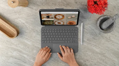 Logitech Combo Touch DE iPad 10.9 10.Gen - Oxford Gray