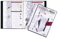 DURABLE Sichtbuch Duralook Plus A4 Schwarz, 20 Hüllen - Typ: Sichtbuch - Ausstattung: Transparenter Vorderdeckel - Detailfarbe: Schwarz - Material: Polypropylen (PP)