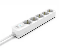 Inca IPW-44GB surge protector White 5 AC outlet(s) 230 V 1.5 m