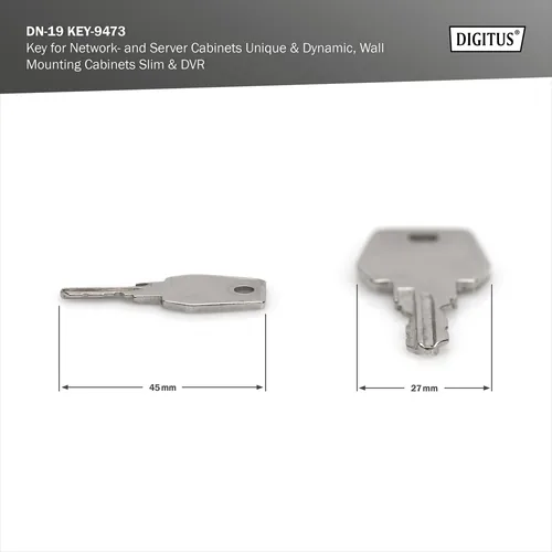 Digitus DN-19 KEY-9473 accessoire de racks