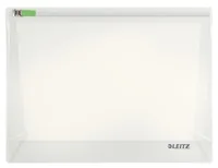 LEITZ Zip-Verschlusstasche M 40080000 transparent 2 Stück