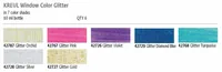 Kreul Fensterfarbe Window Color Glitzer Gold, 80 ml - Art: Fensterfarbe - Detailfarbe: Glitzer - Gold - Set: Nein - Verpackungseinheit: 1 Stück