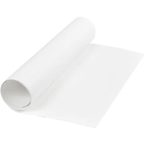 Creativ Company Lederpapier Rolle, 350 g, 1 Stück, Weiss - Papierformat: 50 x 100 cm - Selbstklebend: Nein - Papierfarbe: Weiss - Papiertyp: Lederpapier - Mediengewicht: 350 g/m² - Verpackungseinheit: 1 Stück